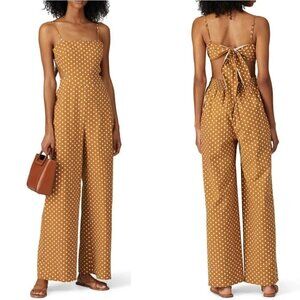 léRumi Sonia polka dot tie back Jumpsuit